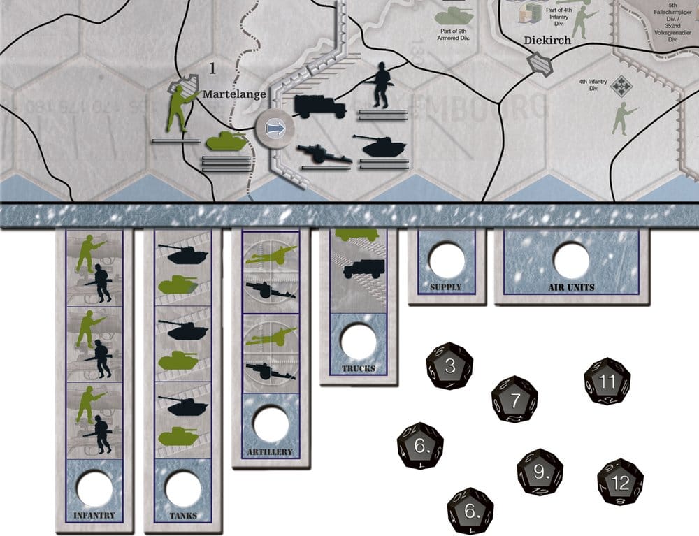 Avalon Hill Brettspiel Axis & Allies: Battle of the Bulge *Englische Version* Image 4