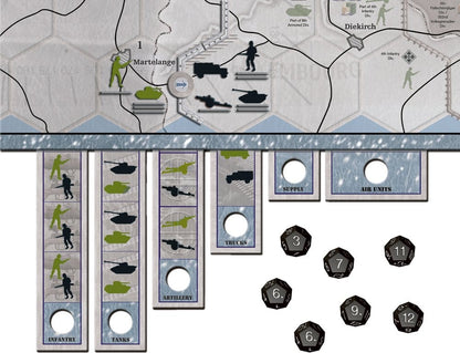 Avalon Hill Brettspiel Axis & Allies: Battle of the Bulge *Englische Version* Image 4