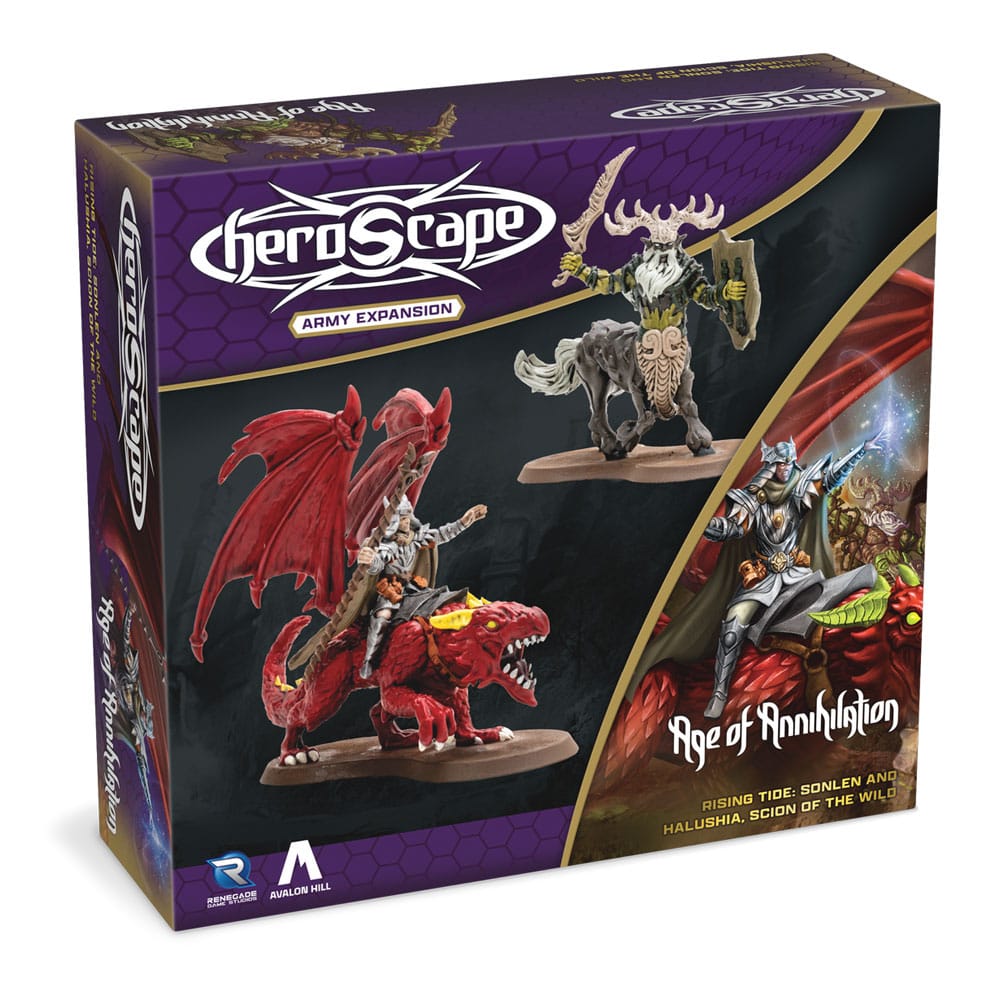 Heroscape Erweiterung Rising Tide - Sonlen & Halushia, Scion of the Wild Army *Englische Version* Image