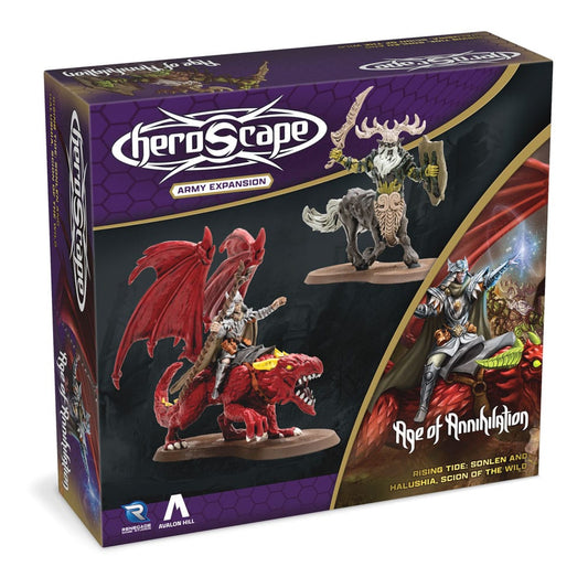 Heroscape Erweiterung Rising Tide - Sonlen & Halushia, Scion of the Wild Army *Englische Version* Image