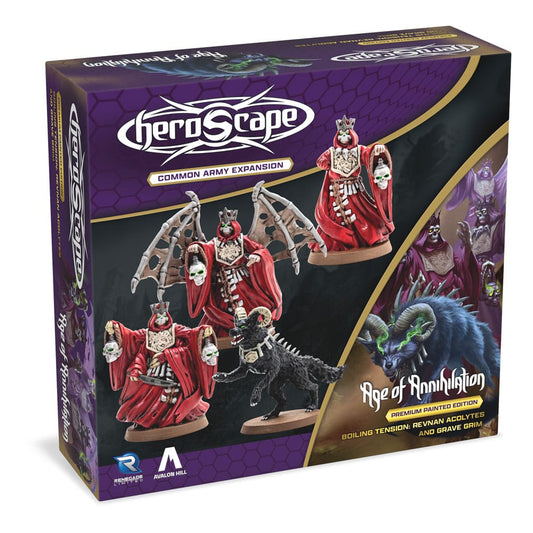 Heroscape Armeeerweiterung Boiling Tension: Revnan Acolytes & Grave Grim *Englische Version* Image