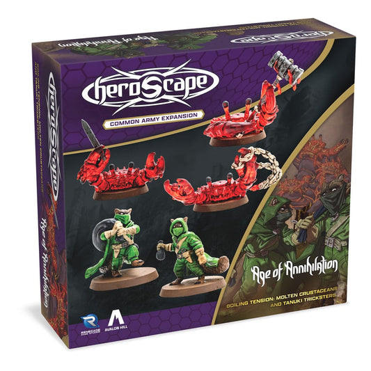 Heroscape Armeeerweiterung Boiling Tension: Molten Crustaceans & Tanuki Tricksters *Englische Version* Image 1
