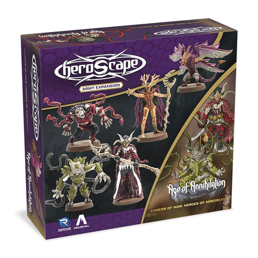 Heroscape Armeeerweiterung Embers of War: Heroes of Arboreas *Englische Version* Image 1