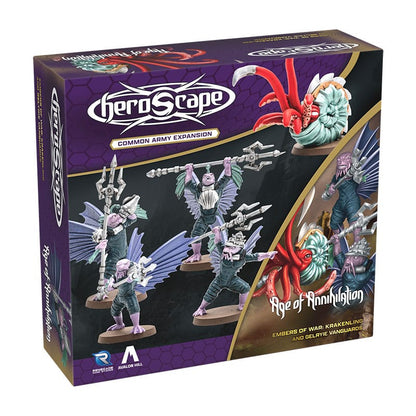 Heroscape Armeeerweiterung Embers of War: Krakenling & Gelryie Vanguards *Englische Version* Image 1