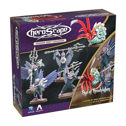 Heroscape Armeeerweiterung Embers of War: Krakenling & Gelryie Vanguards *Englische Version* Image 1