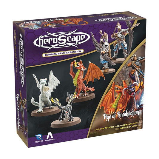 Heroscape Armeeerweiterung Embers of War: Greatbow Archers and Scions of Icaria *Englische Version* Image 1