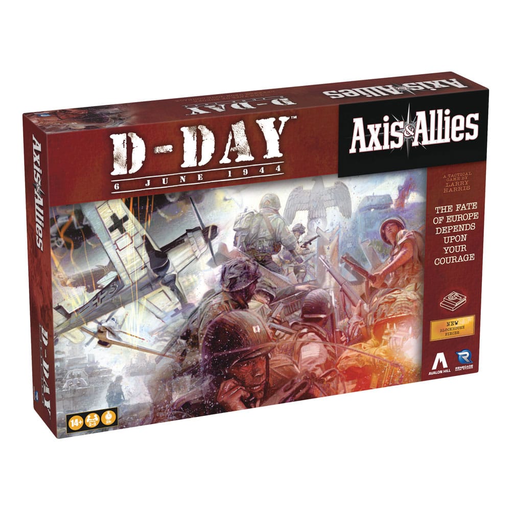 Axis & Allies Brettspiel Axis & Allies: D-Day *Englische Version* Image