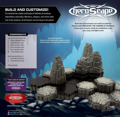 Heroscape Terrain-Erweiterung The Caverns of Valhalla *Englische Version* Image 2