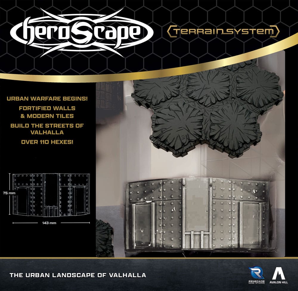 Heroscape Terrain-Erweiterung The Urban Landscape of Valhalla *Englische Version* Image 3