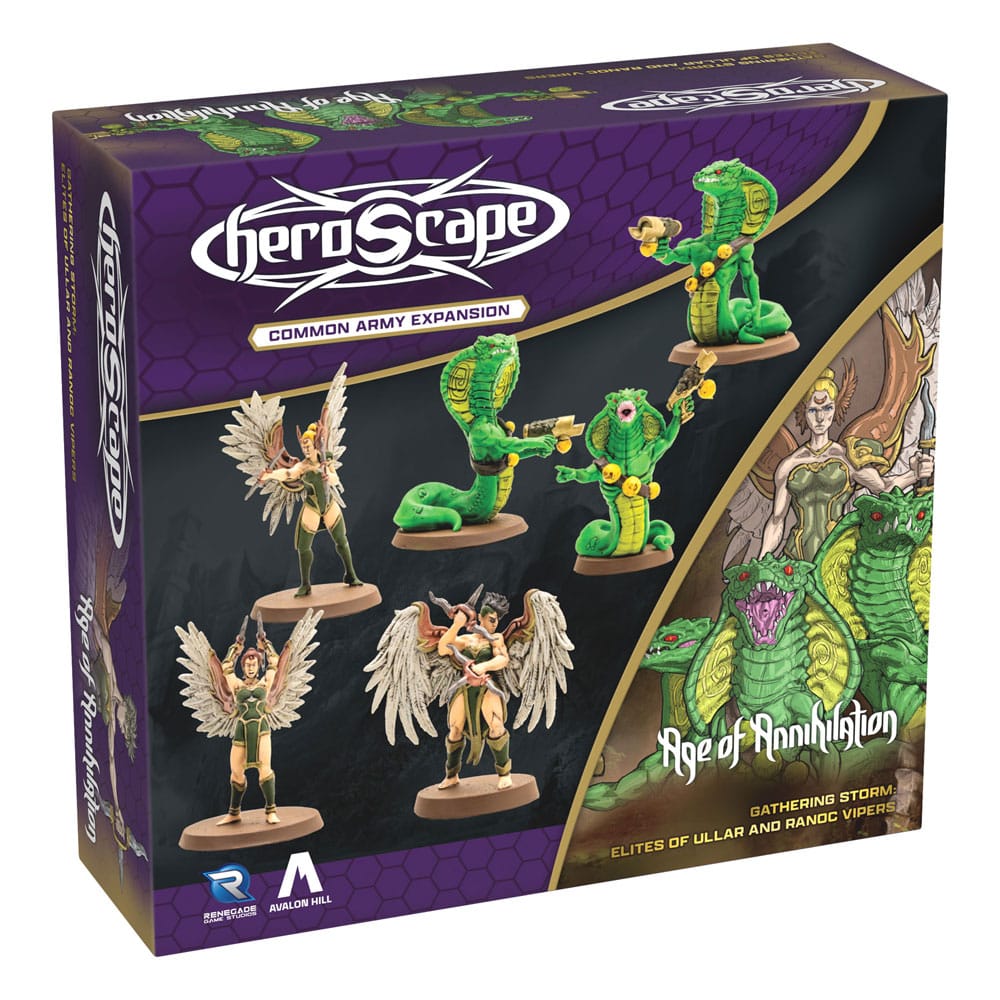 Heroscape Armeeerweiterung Age of Annihilation Elites of Ullar & Ranoc Vipers (Common) *Englische Version* Image 1