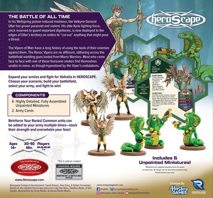 Heroscape Armeeerweiterung Age of Annihilation Elites of Ullar & Ranoc Vipers (Common) *Englische Version* Image 2