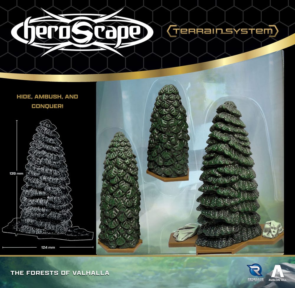 Heroscape Terrain-Erweiterung Forests of Valhalla *Englische Version* Image 4