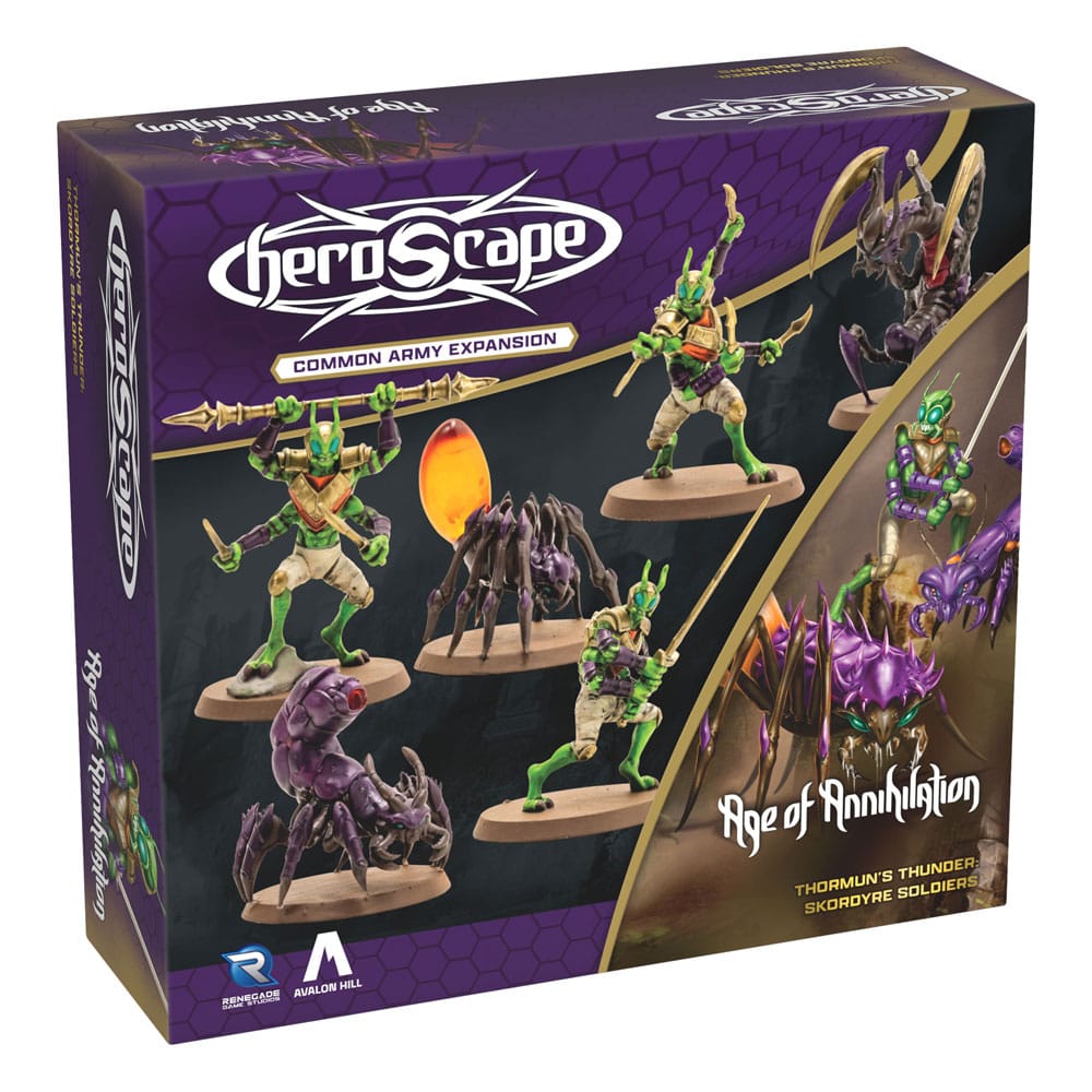 Heroscape Armeeerweiterung Age of Annihilation Skordyre Soldiers (Common) *Englische Version* Image 1