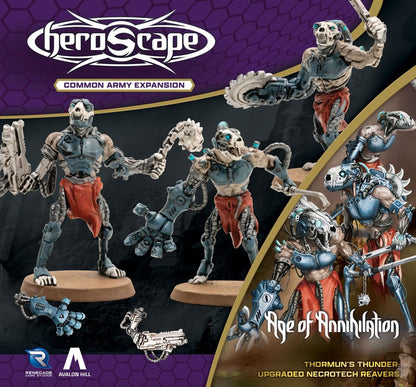 Heroscape Armeeerweiterung Age of Annihilation Upgraded Necrotech Reavers (Common) *Englische Version* Image 3