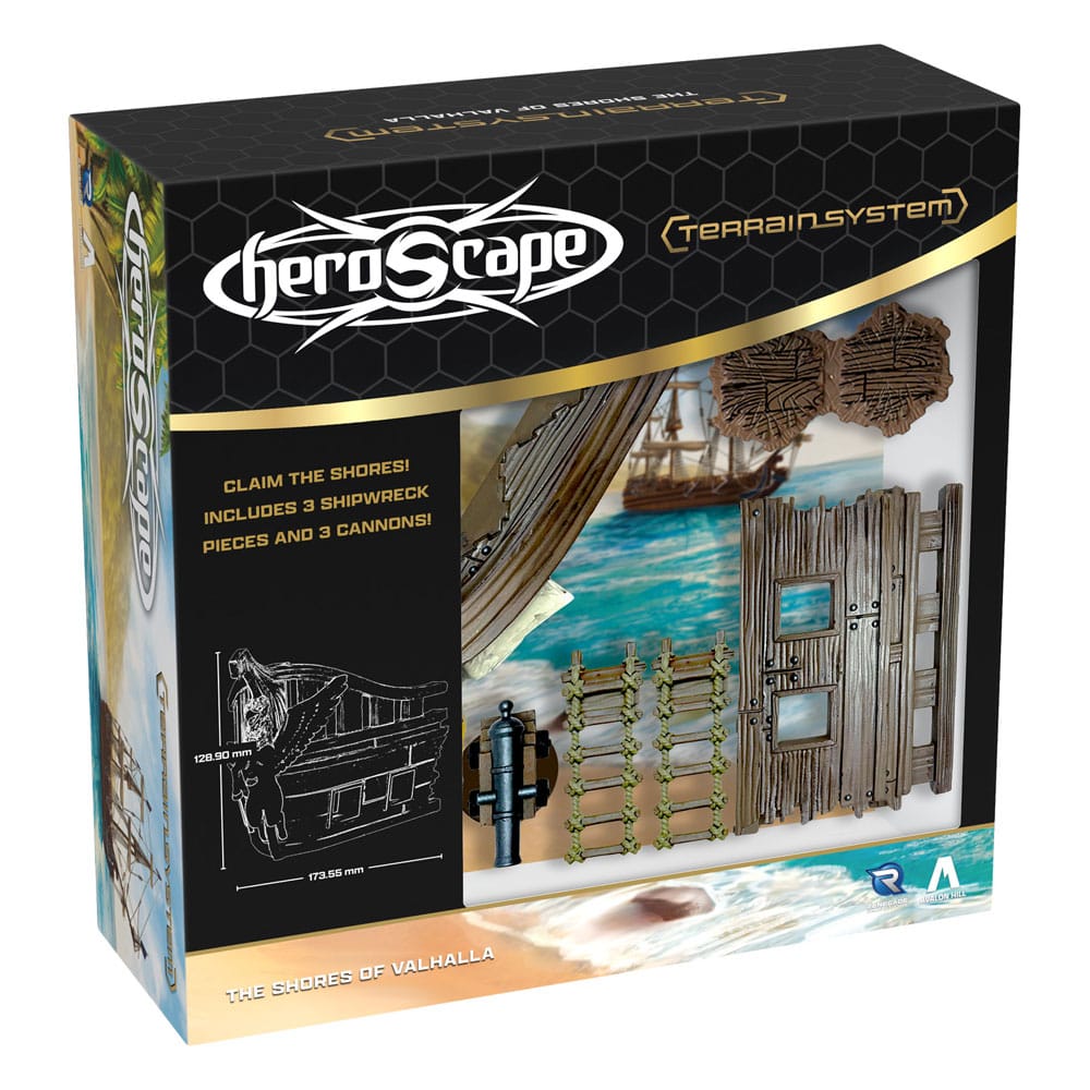 Heroscape Terrain-Erweiterung Shores of Valhalla *Englische Version* Image 1