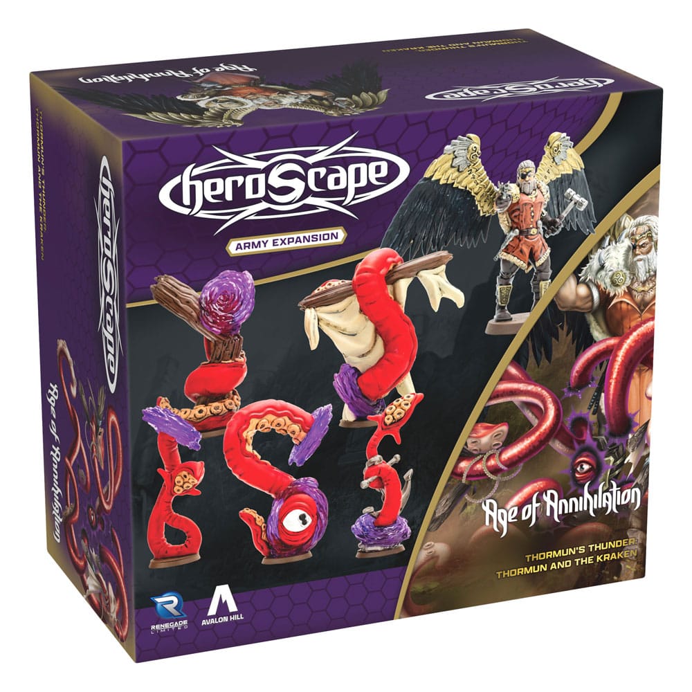 Heroscape Armeeerweiterung Age of Annihilation Thormun & Kraken *Englische Version* Image 1