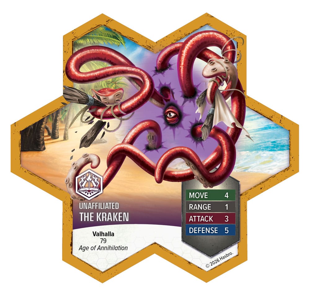 Heroscape Armeeerweiterung Age of Annihilation Thormun & Kraken *Englische Version* Image 5
