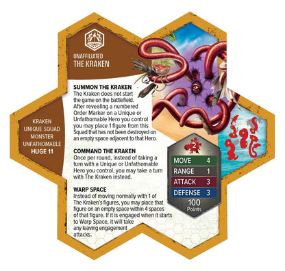 Heroscape Armeeerweiterung Age of Annihilation Thormun & Kraken *Englische Version* Image 7