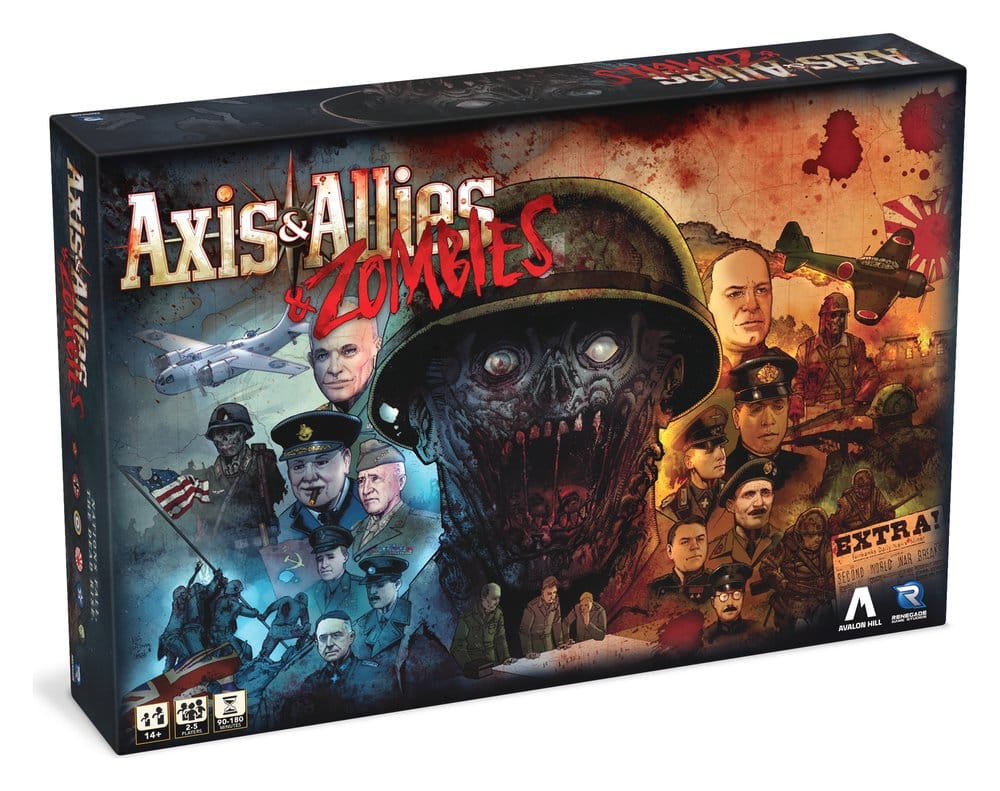 Avalon Hill Brettspiel Axis & Allies & Zombies *Englische Version* Image 1
