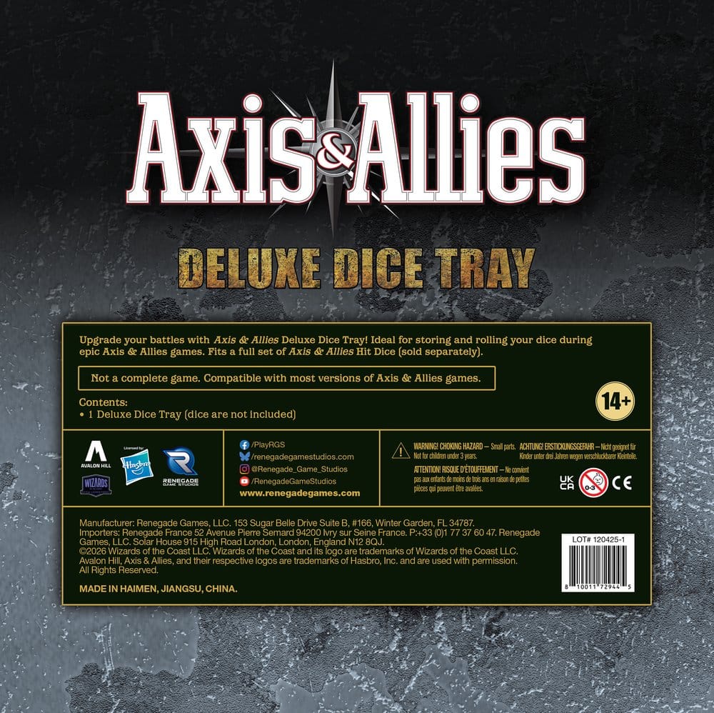 Axis & Allies Deluxe Würfelschale *Englische Version* Image 3