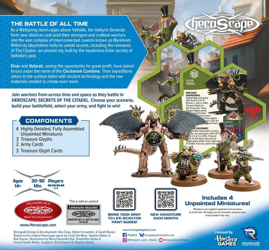 Heroscape Armeeerweiterung Clockwork Combine Research Expedition *Englische Version* Image 2