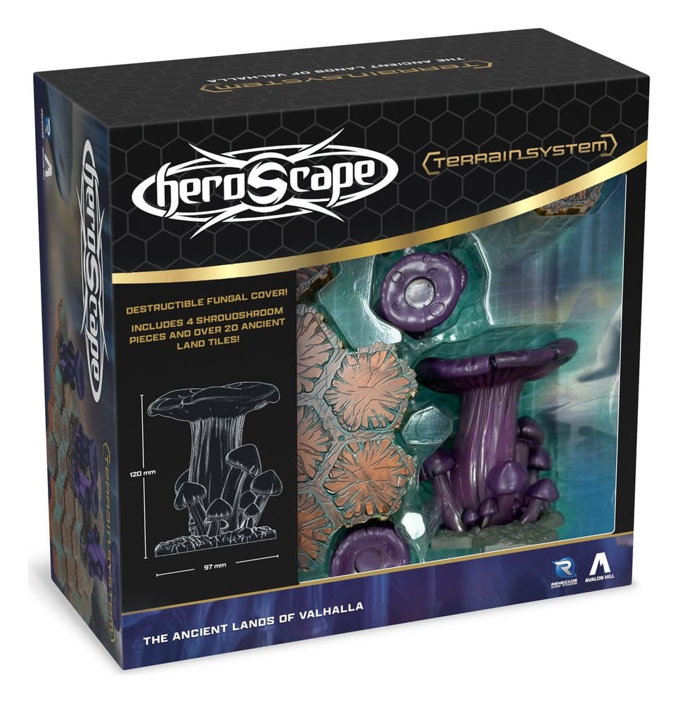 Heroscape Terrainerweiterung The Ancient Lands of Valhalla *Englische Version* Image 1