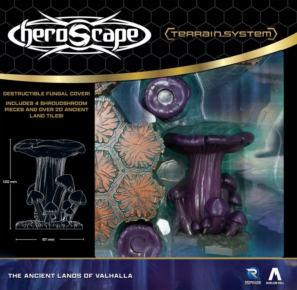 Heroscape Terrainerweiterung The Ancient Lands of Valhalla *Englische Version* Image 3