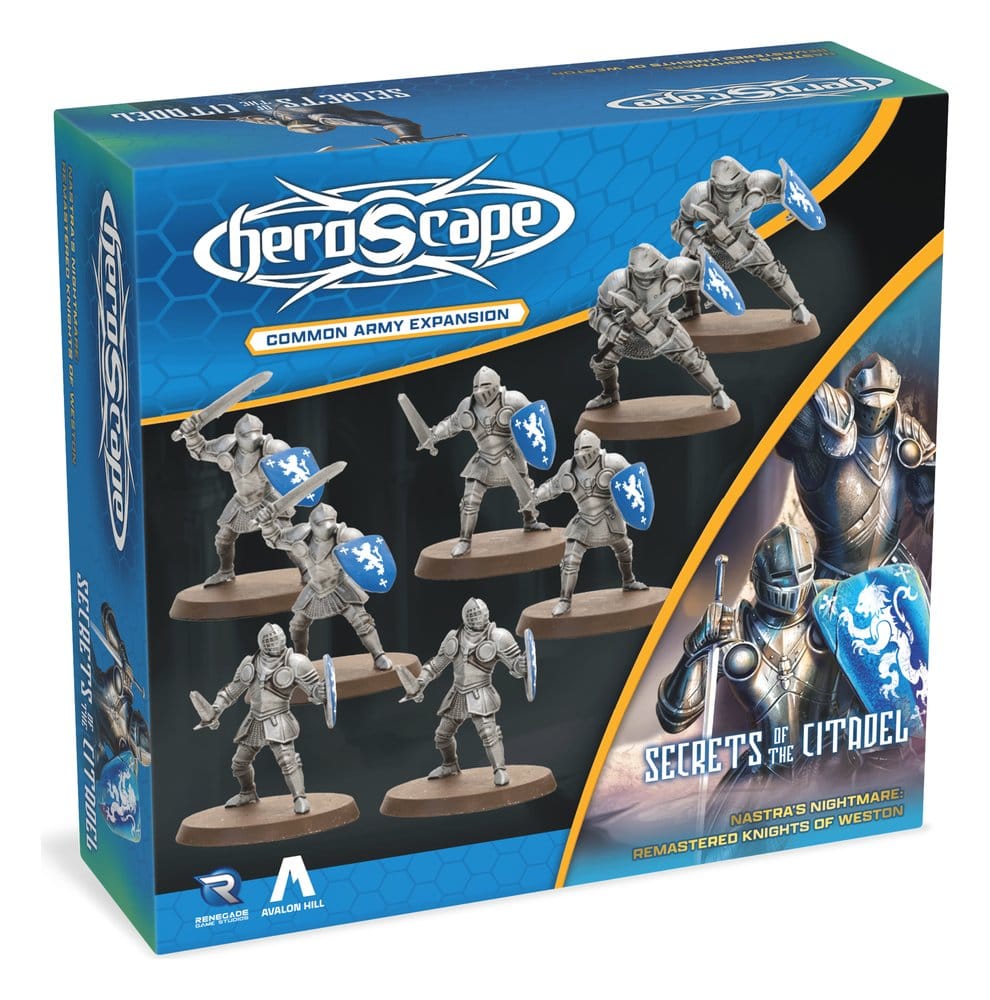 Heroscape Brettspiel Armee-Erweiterung Knights of Weston Remastered *Englische Version* Image 1