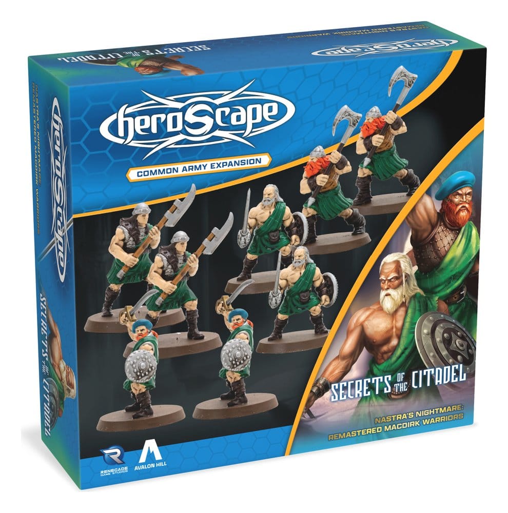 Heroscape Brettspiel Armee-Erweiterung MacDirk Warriors Remastered *Englische Version* Image 1