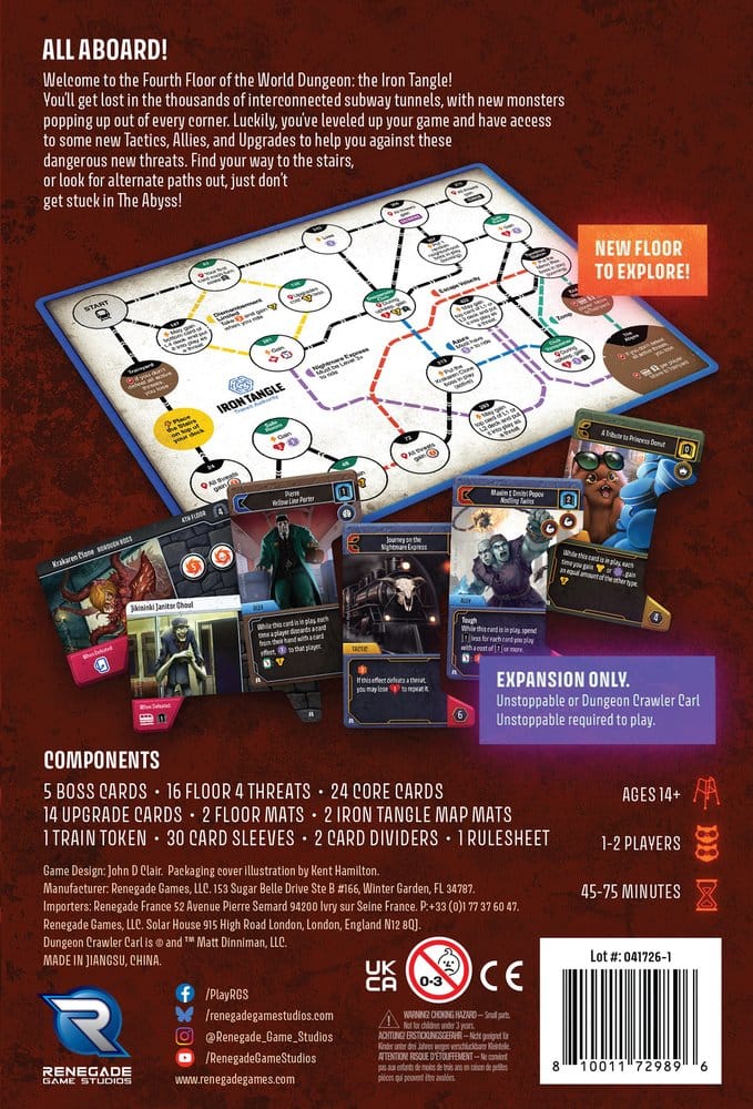 Dungeon Crawler Carl Unstoppable: The Iron Tangle Erweiterung *Englische Version* Image 2