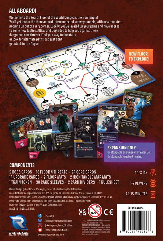 Dungeon Crawler Carl Unstoppable: The Iron Tangle Erweiterung *Englische Version* Image 2
