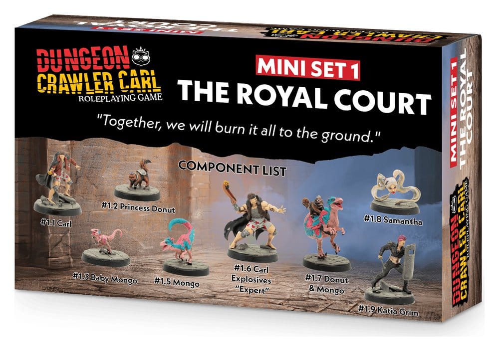 Dungeon Crawler Carl Miniaturen-Set 1 The Royal Court Image 2