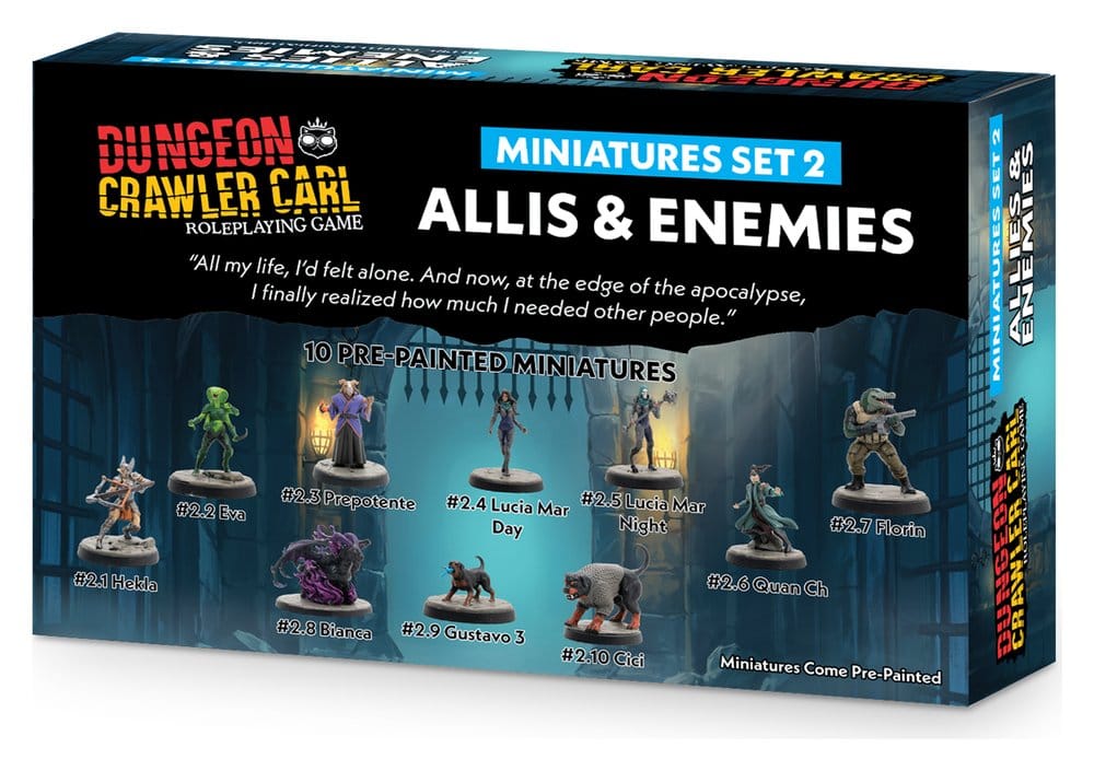 Dungeon Crawler Carl Miniaturen-Set 2 Enemies & Allies Image 2