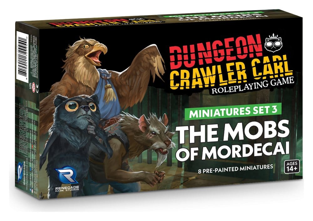 Dungeon Crawler Carl Miniaturen-Set 3 Mobs of Mordecai Image 1