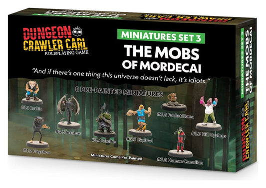 Dungeon Crawler Carl Miniaturen-Set 3 Mobs of Mordecai Image 2