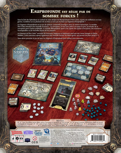 Dungeons & Dragons Brettspiel Lords of Waterdeep: Scoundrels of Skullport Erweiterung *Französische Version* Image 2
