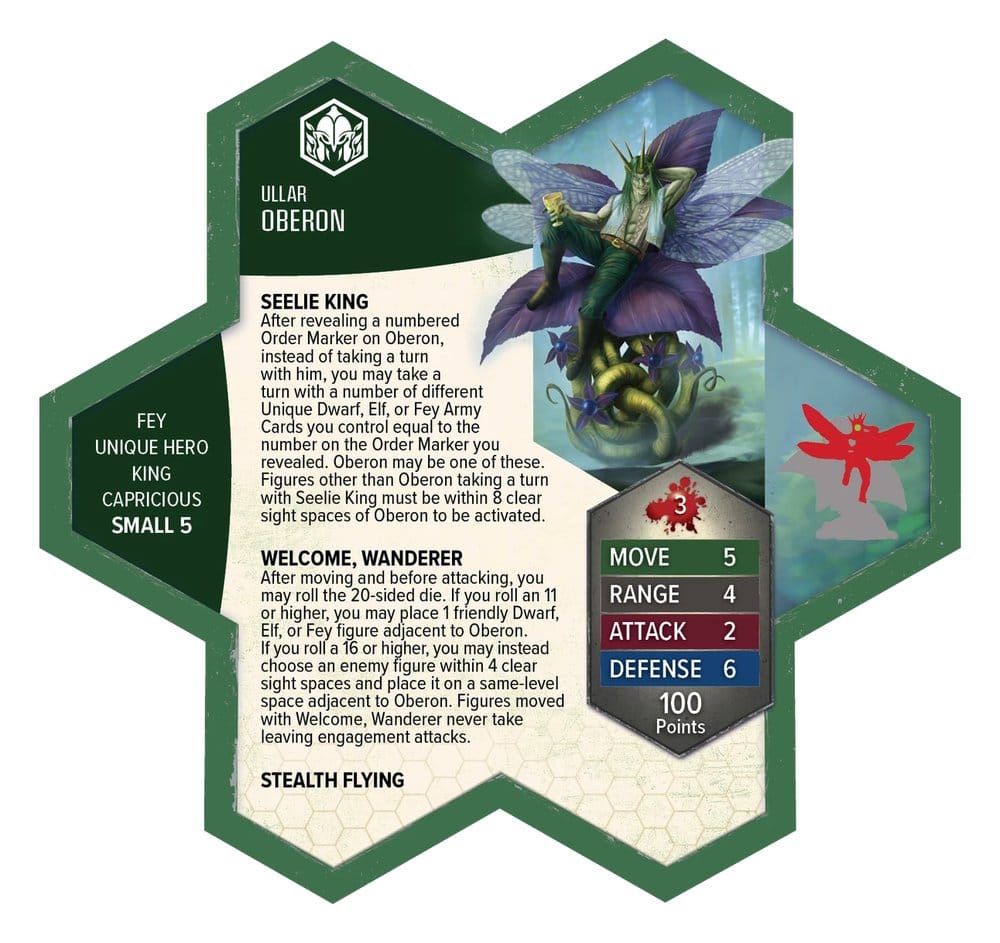 Heroscape Armeeerweiterung Seelie Court of the Verdant Pact Standard Edition *Englische Version* Image 3