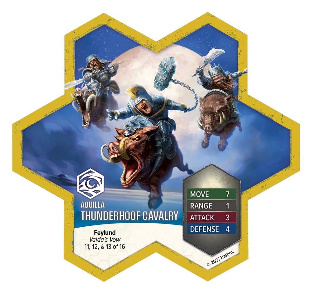 Heroscape Armeeerweiterung Thunderhoof Calvary Standard Edition *Englische Version* Image 2