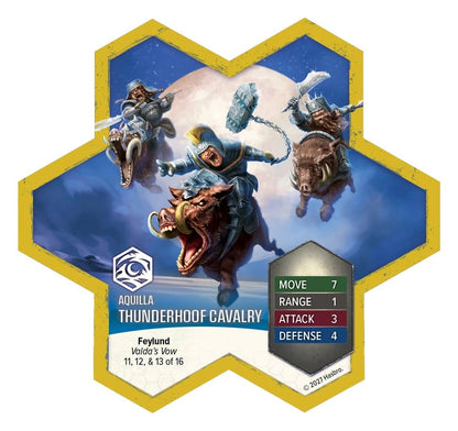 Heroscape Armeeerweiterung Thunderhoof Calvary Standard Edition *Englische Version* Image 2