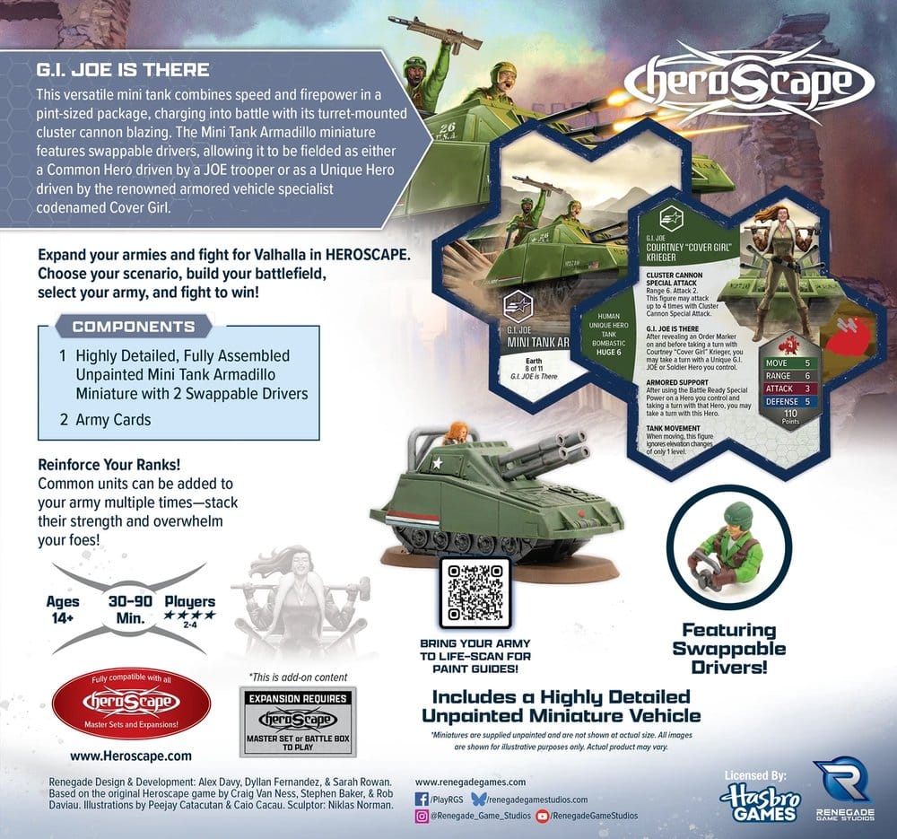 G.I. JOE Heroscape Armeeerweiterung Mini Tank Armadillo *Englische Version* Image 4