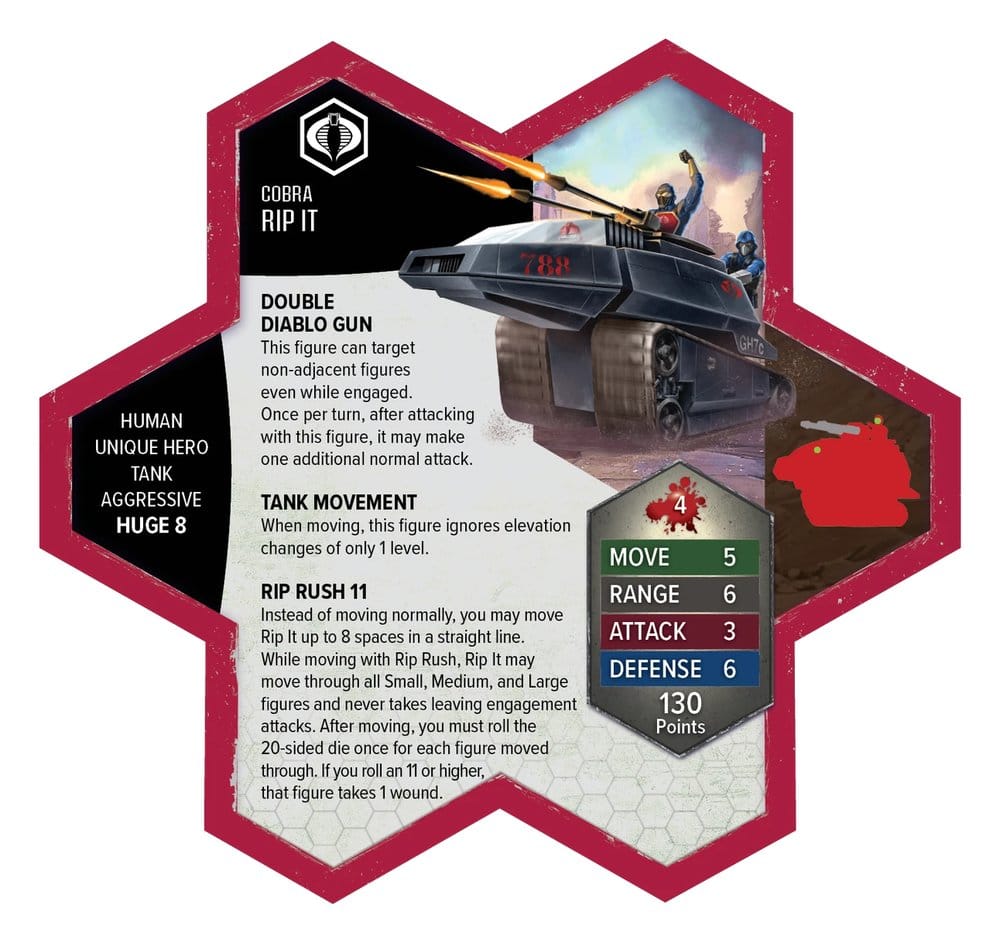 G.I. JOE Heroscape Armeeerweiterung H.I.S.S. Tank Standard Edition *Englische Version* Image 3