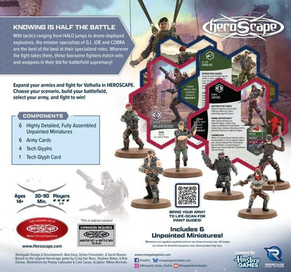 G.I. JOE Heroscape Armeeerweiterung Mission Specialists Standard Edition *Englische Version* Image 4
