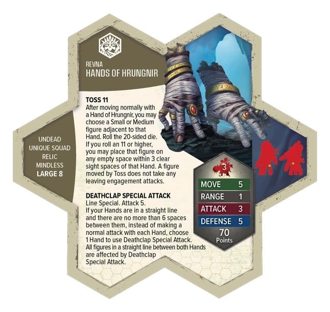 Heroscape Armeeerweiterung Awakened Ancient of the Umbral Covenant – Standard Edition *Englische Version* Image 3