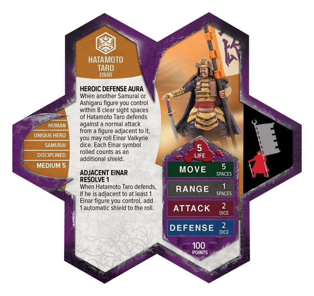 Heroscape Armeeerweiterung Einar High Command Remastered – Standard Edition *Englische Version* Image 3