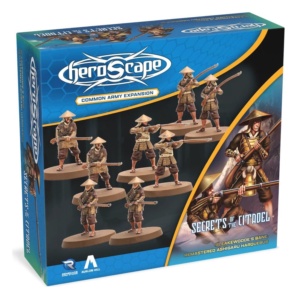 Heroscape Armeeerweiterung Ashigaru Harquebus Remastered – Standard Edition *Englische Version* Image 1