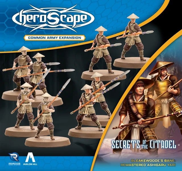 Heroscape Armeeerweiterung Ashigaru Yari Remastered Standard Edition *Englische Version* Image 5