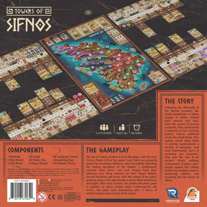 Towers of Sifnos Brettspiel *Englische Version* Image 2