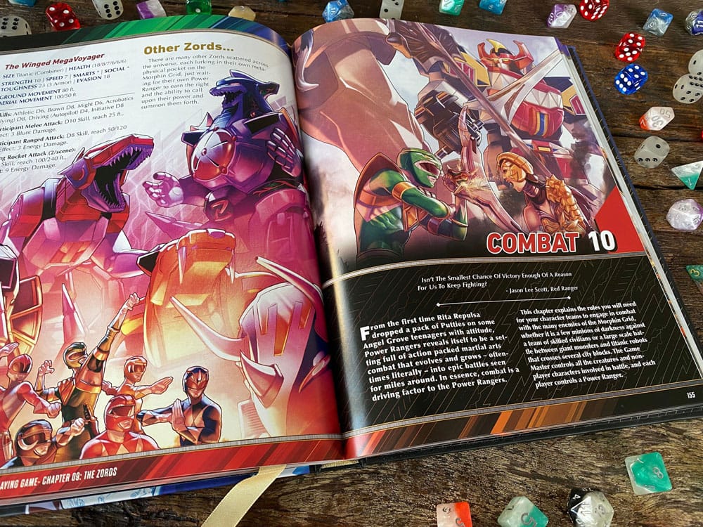 Power Rangers RPG Rulebook Core *Englische Version* Image 4