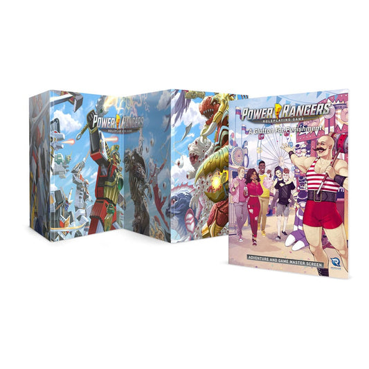 Power Rangers RPG Buch A Glutton for Punishment Adventure & GM Screen *Englische Version* Image 1
