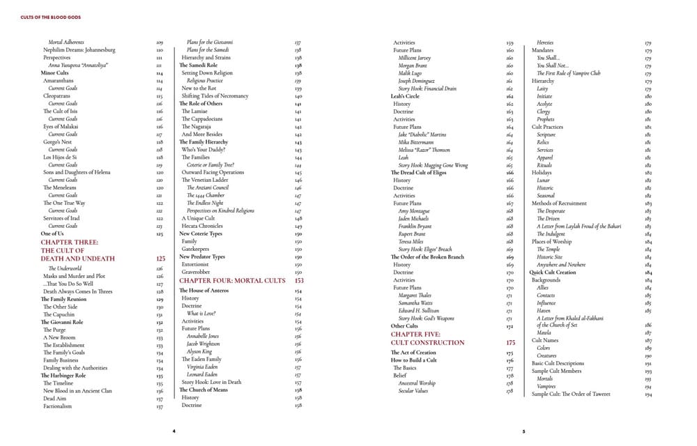 Vampire: The Masquerade 5th Edition RPG Buch Cults of the Blood Gods Sourcebook *Englische Version* Image 3